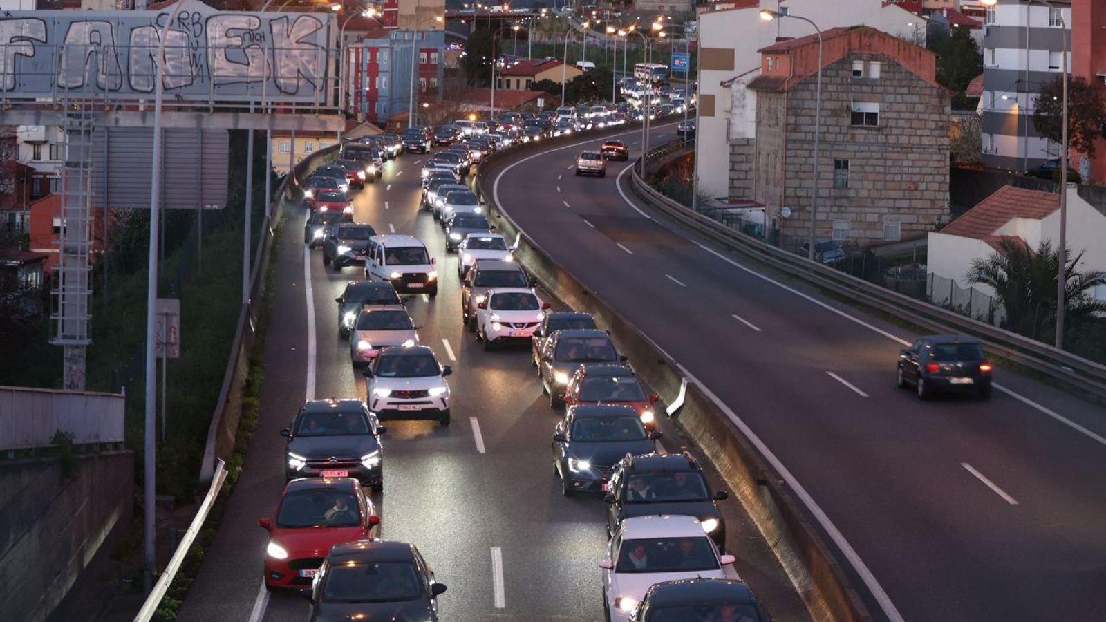 Retenciones en la AP-9.