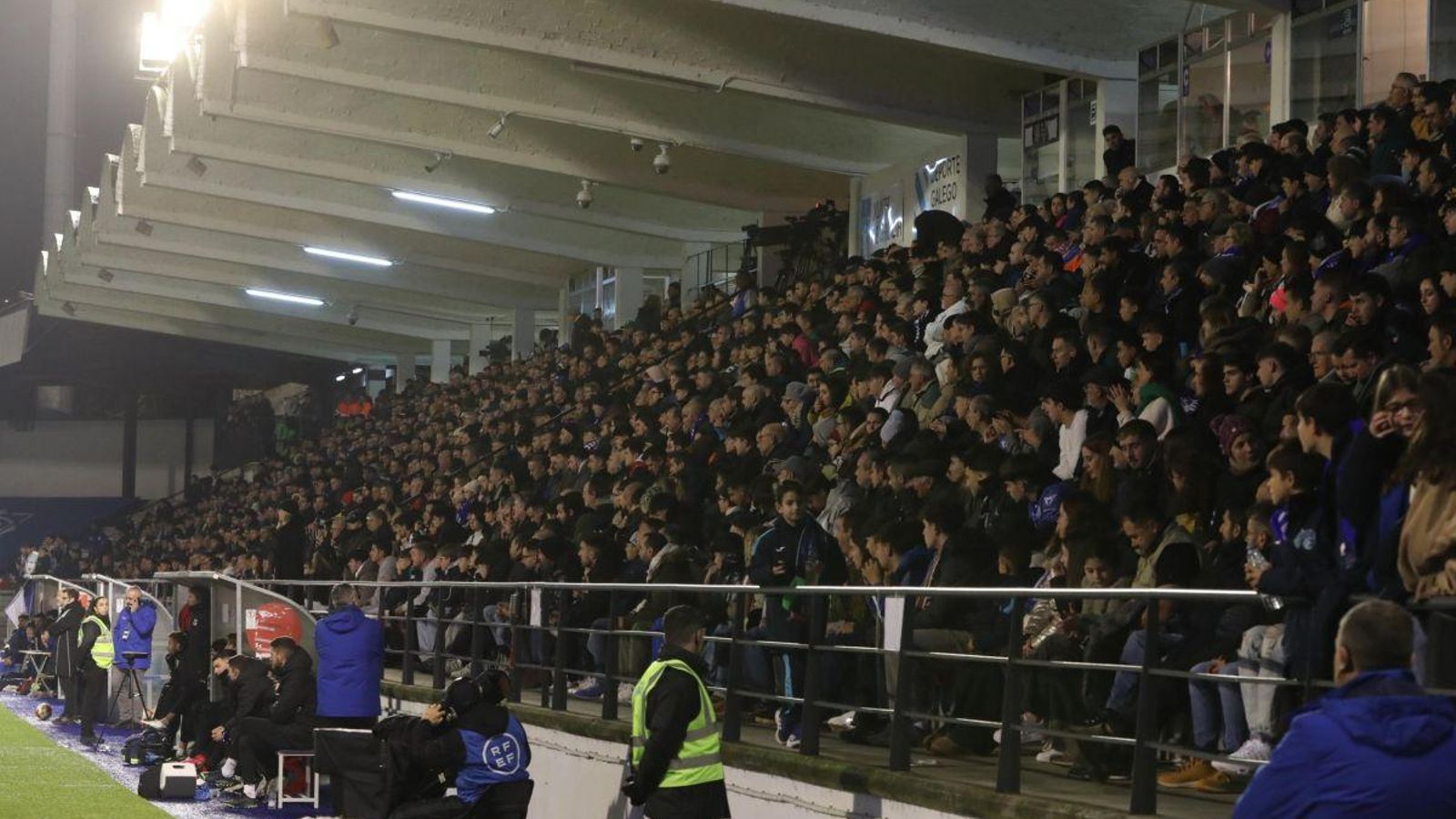 La grada de Tribuna volverá a estar llena ante el Athletic.