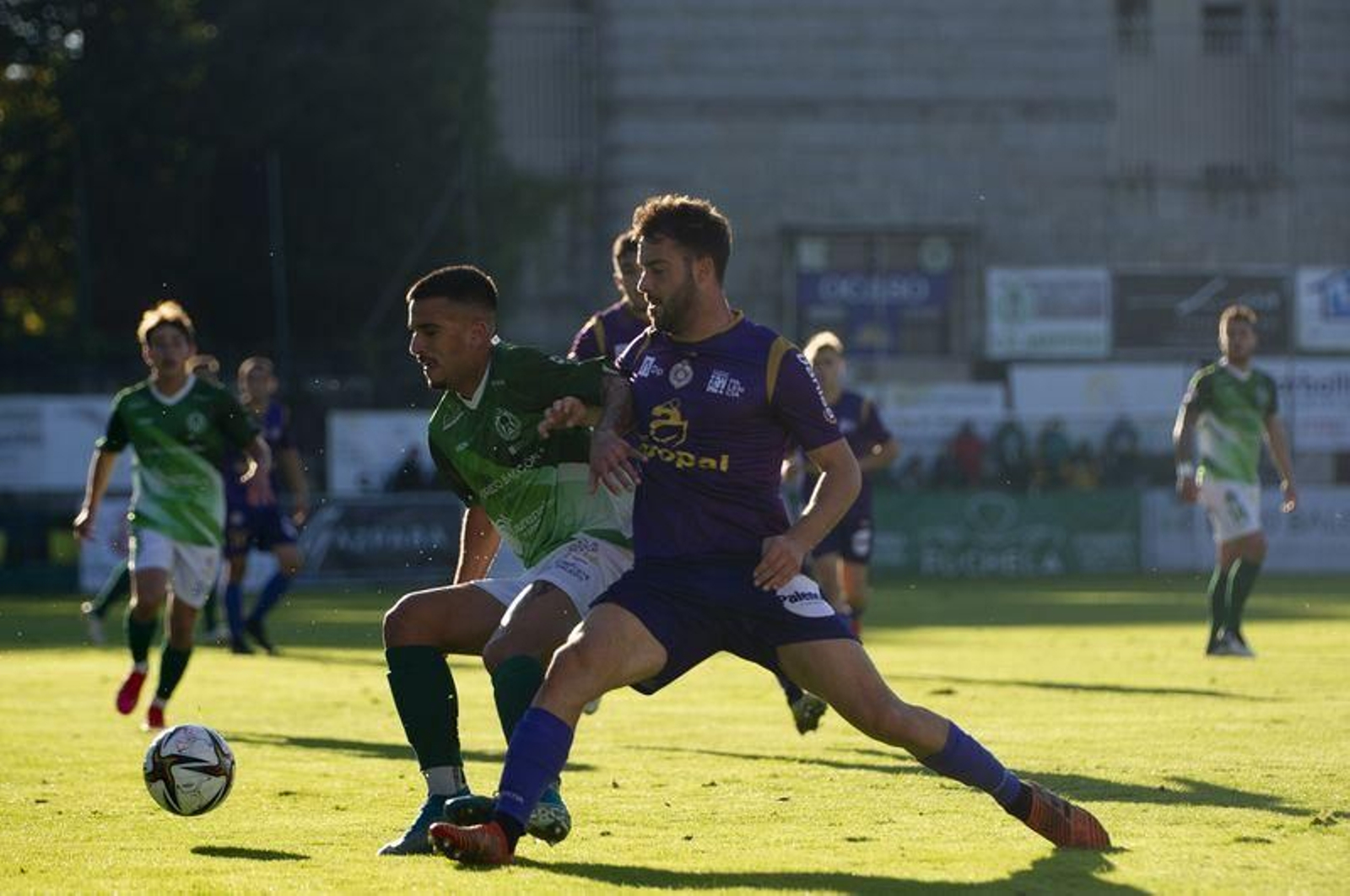 El partido entre el Arenteiro y el Palencia en Espiñedo (MARTIÑO PINAL)
