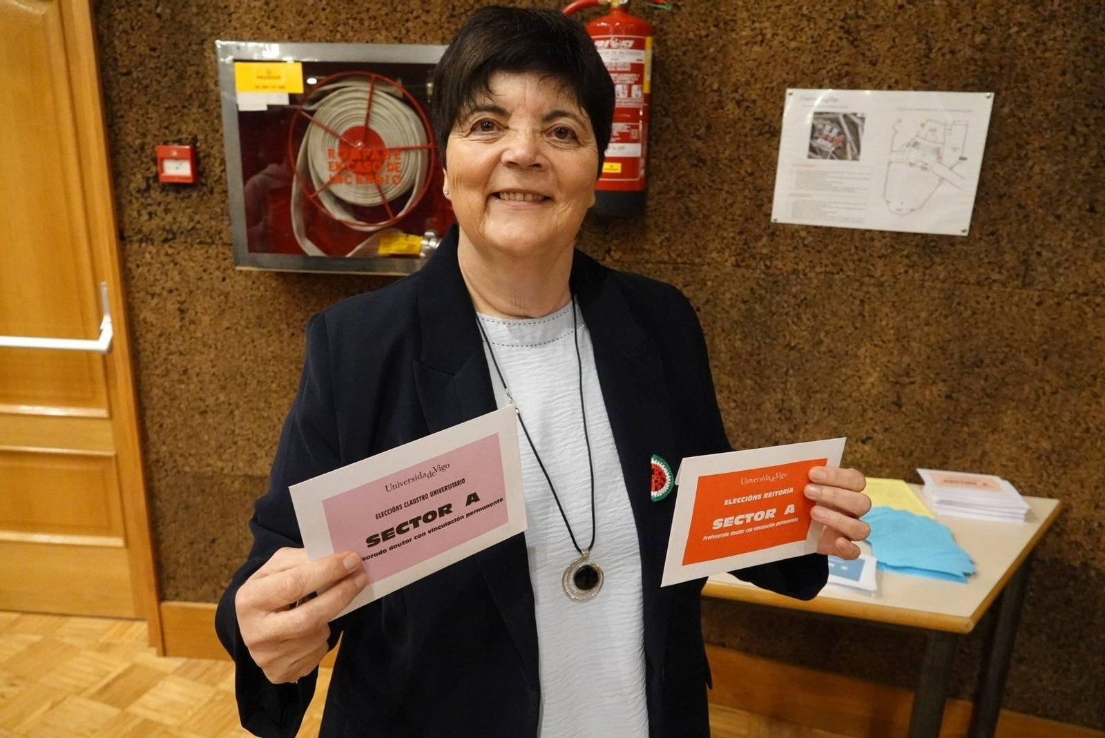 Galería | La Universidad de Vigo vota a su nuevo rector