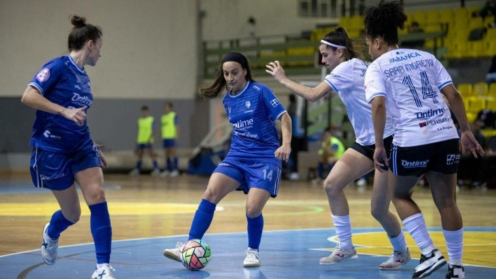 Sara Moreno, en la primera vuelta ante el Melilla (Foto: Óscar Pinal).