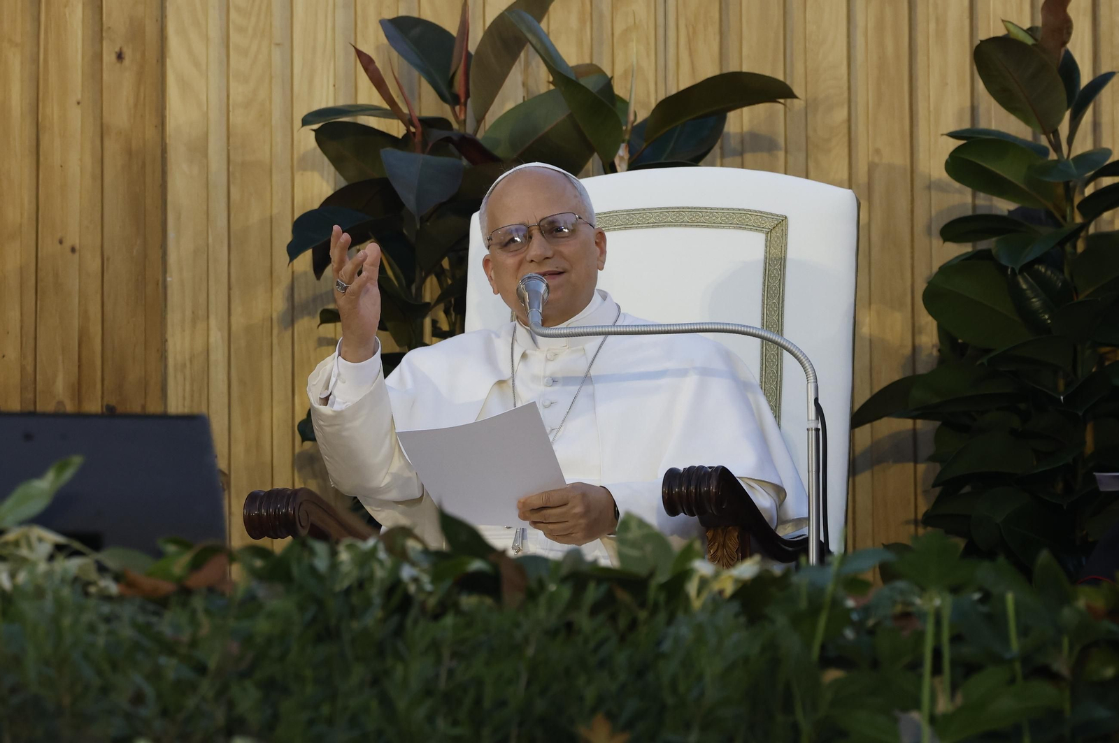 Galería | La primera jornada de la visita del papa León XIV a Madrid