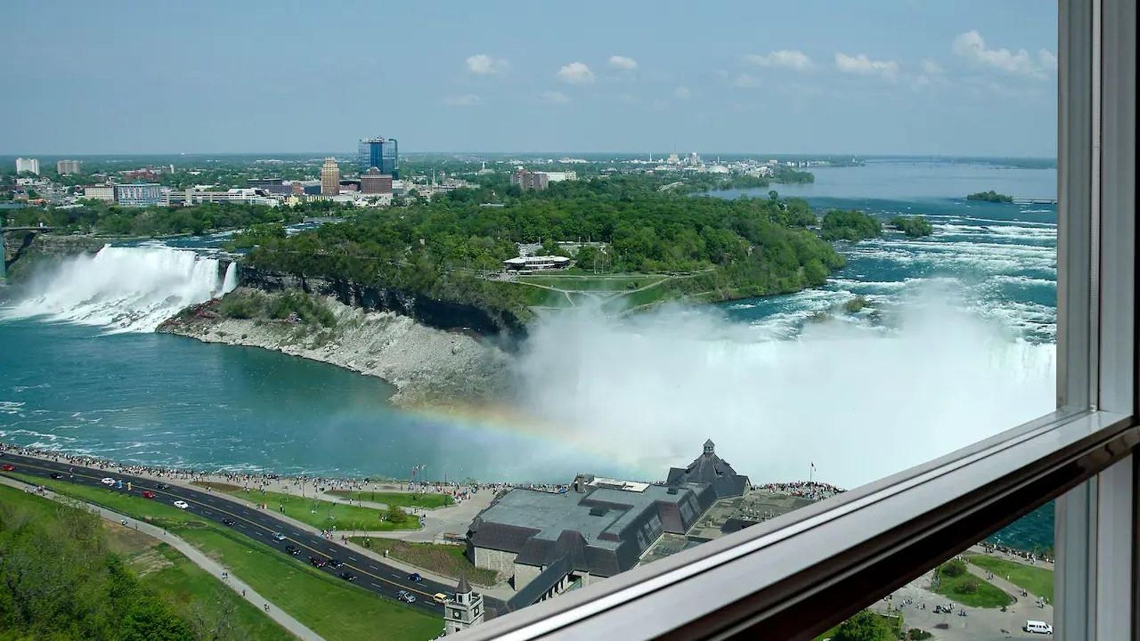 Hotel con vistas a las cataratas del Niágara