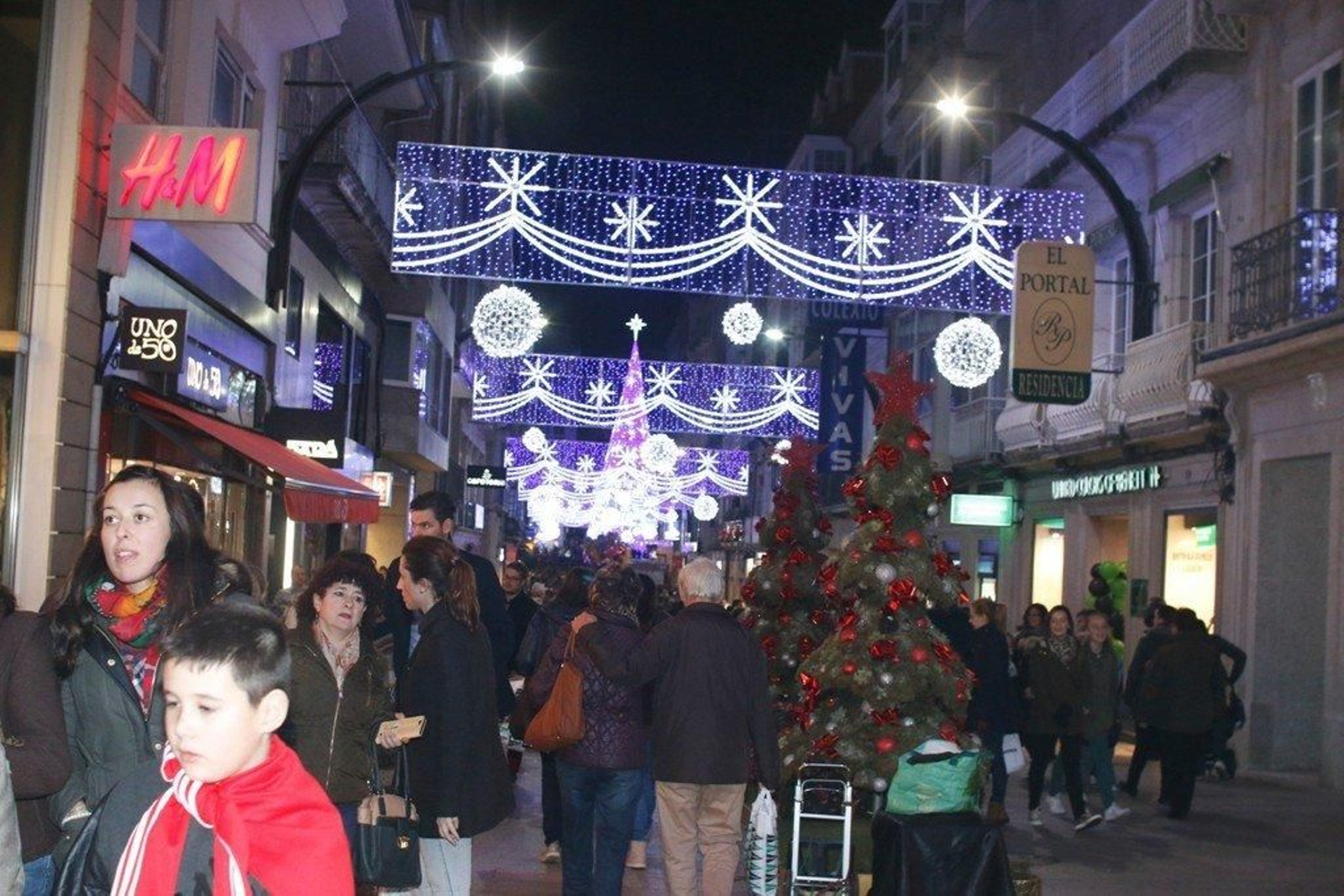 Encendido de las luces de Navidad Foto JV Landín 254