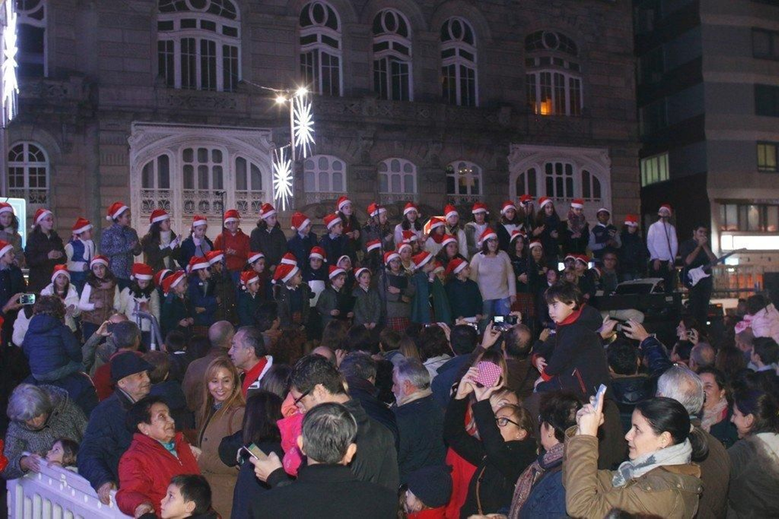 Encendido de las luces de Navidad Foto JV Landín 088