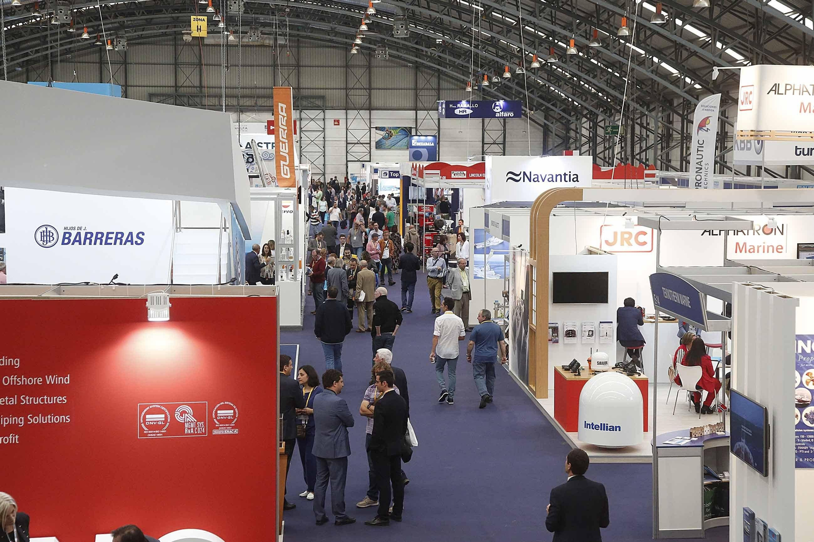La feria atrajo ayer a un mayor número de visitantes.