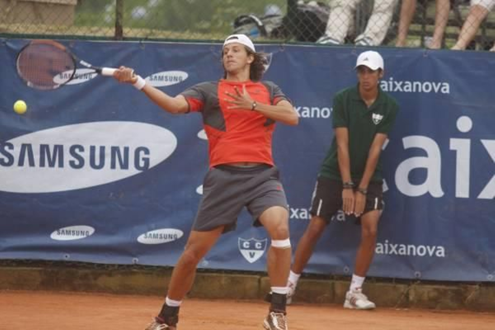 Pablo Santos-González, durante la final disputada ayer en el Club de Campo.  Foto: J.V. Landín