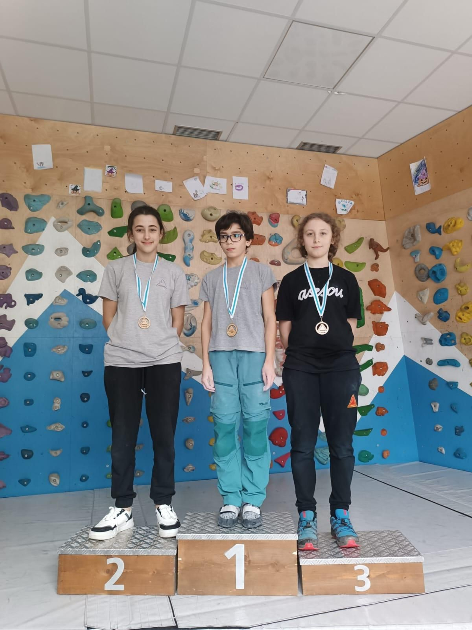 Galería | Así se vivió la final de la Liga Asesou de escalada