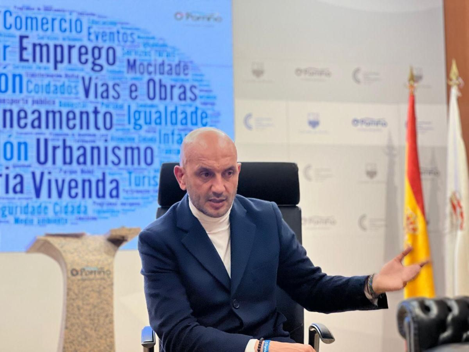 Comparecencia del alcalde para explicar los cambios del gobierno local.