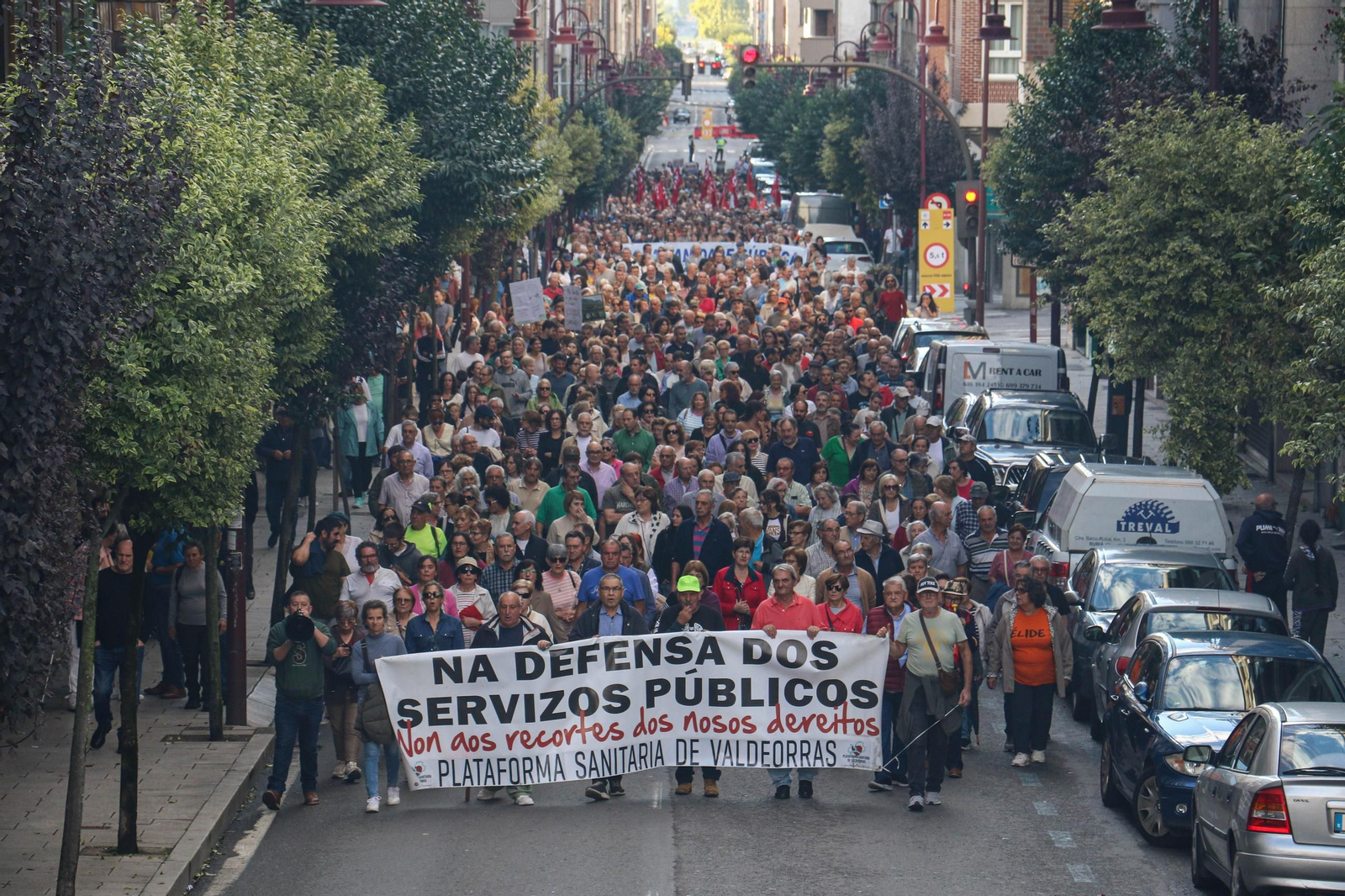 Galería | O Barco salió a la calle para pedir mejoras en sanidad