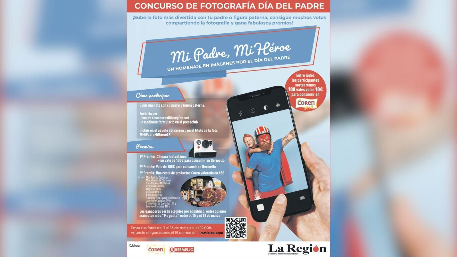 Cartel explicativo de las bases del concurso.