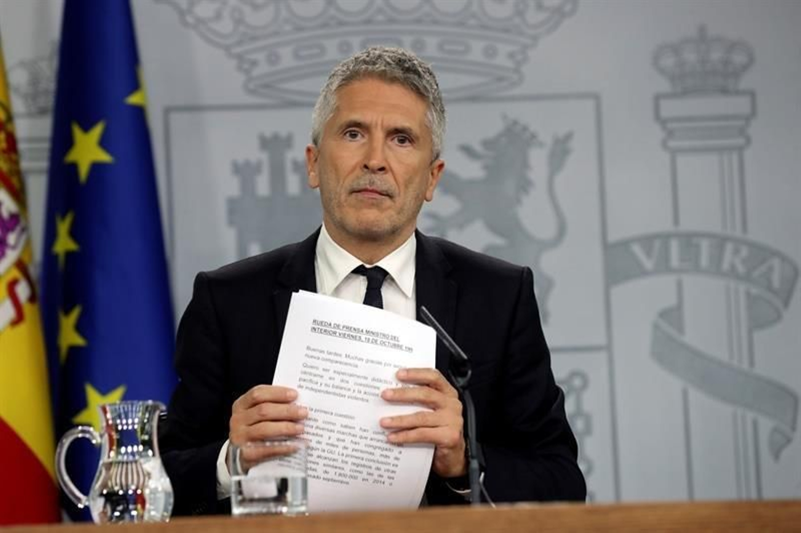 El ministro del Interior, Fernando Grande-Marlaska