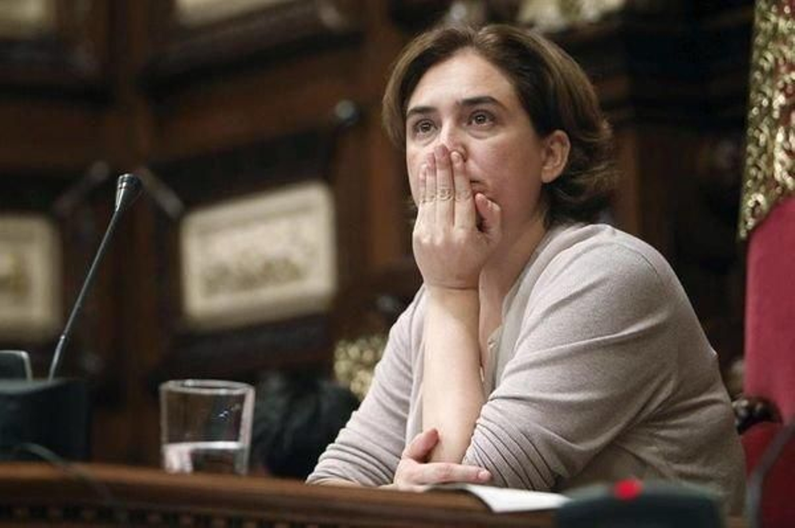 La alcaldesa de la ciudad de Barcelona, Ada Colau.