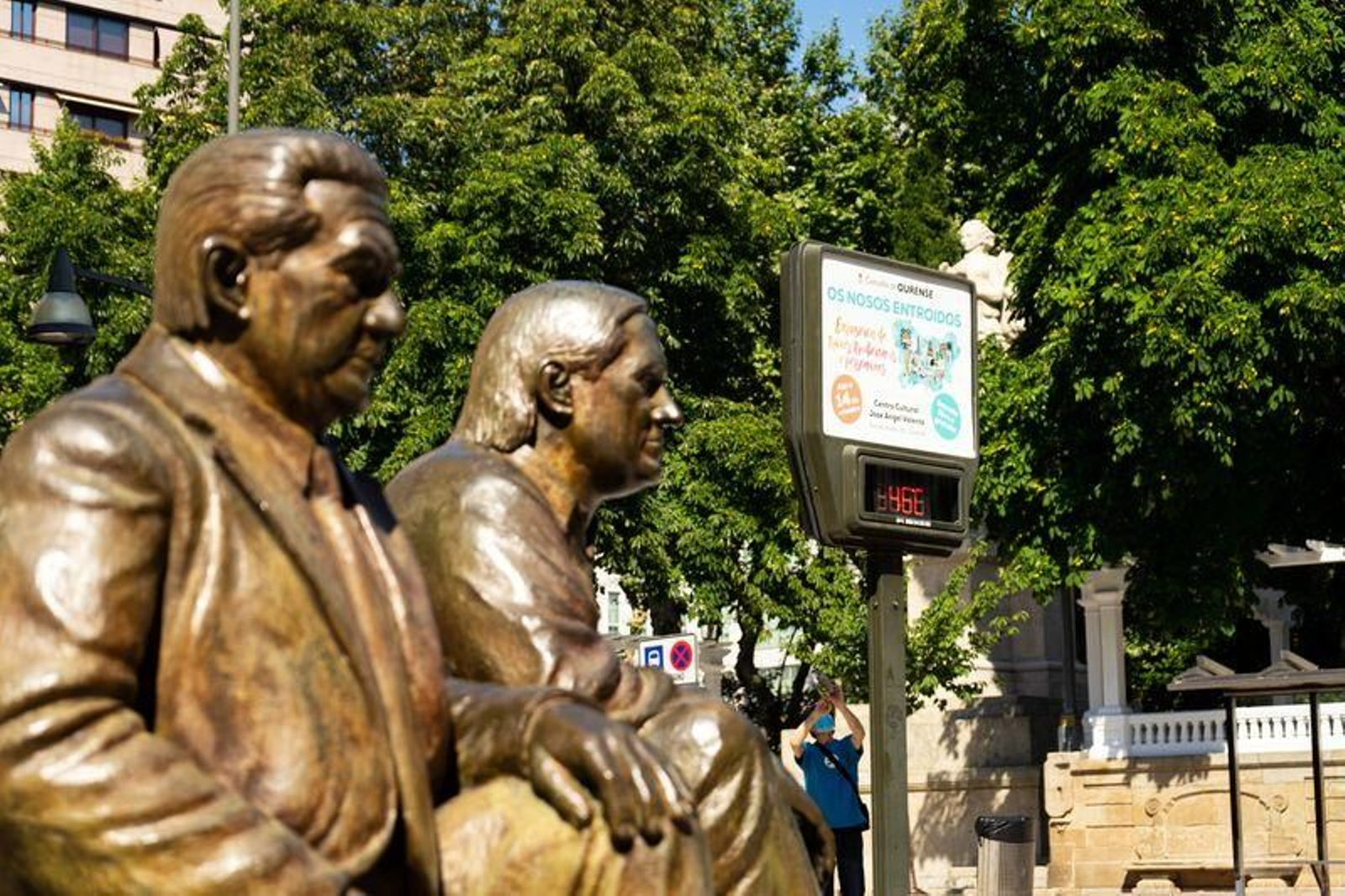 Jornada de calor en la ciudad // FOTO: MIGUEL GARCÍA