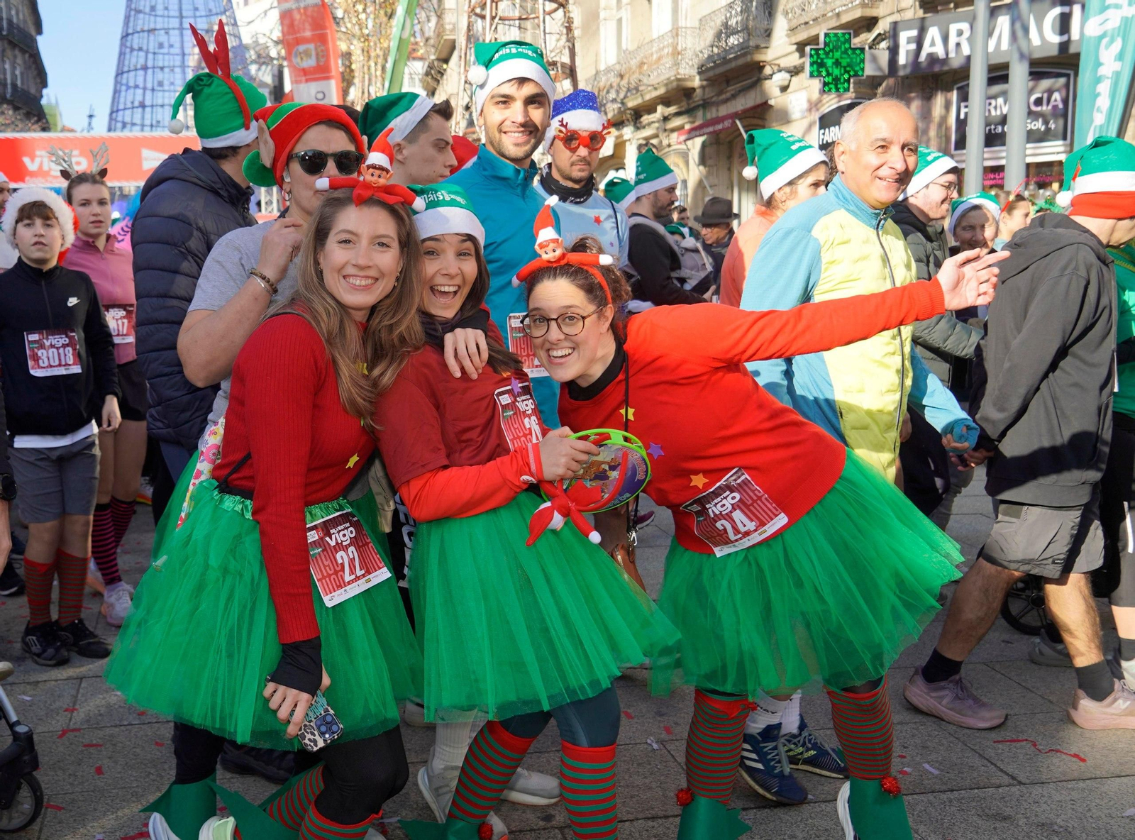 Galería | Disfraces y atletismo en la San Silvestre de Vigo 2025