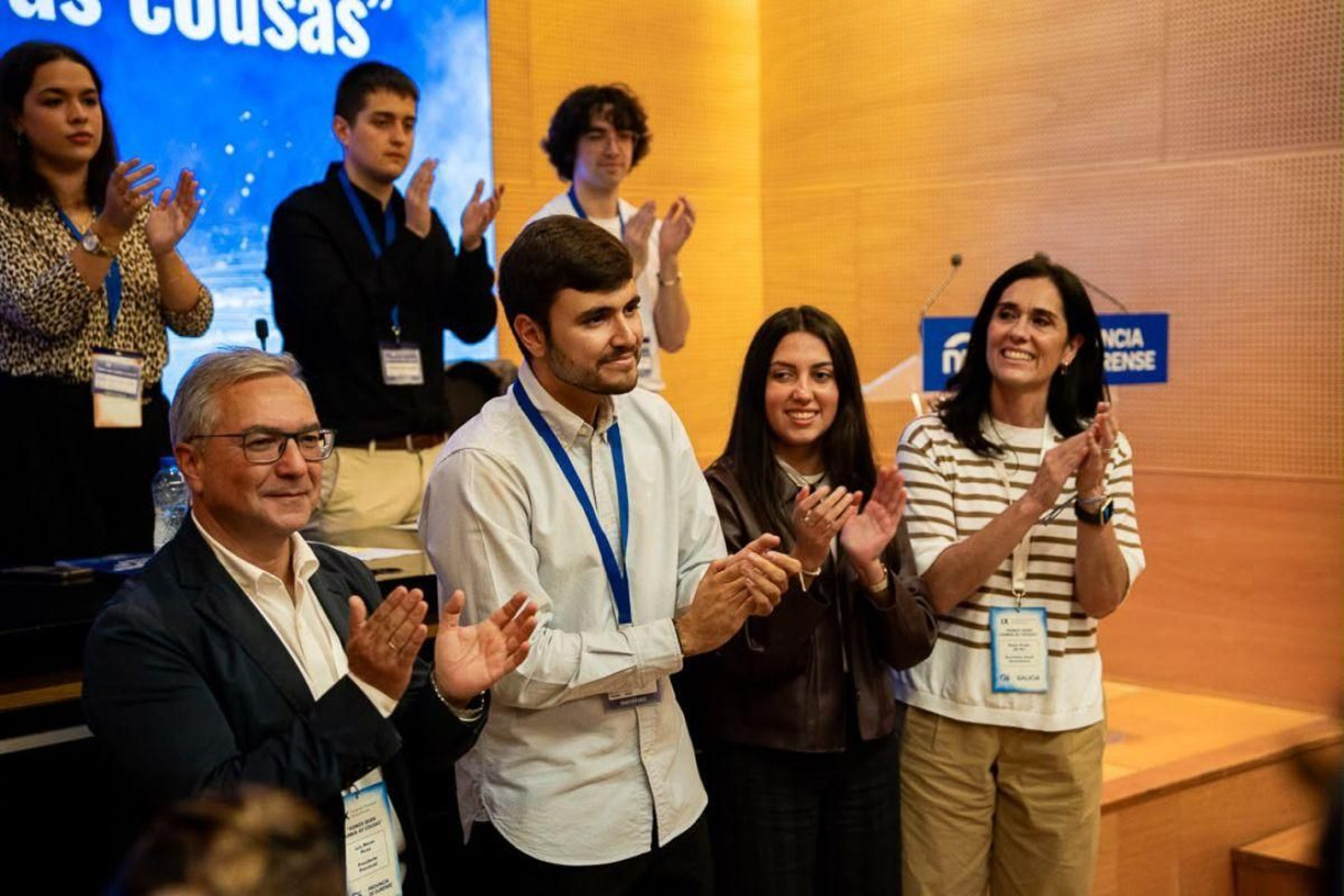 Luis Menor, Martín Gil, Nicole Grueira y Paula Prado.