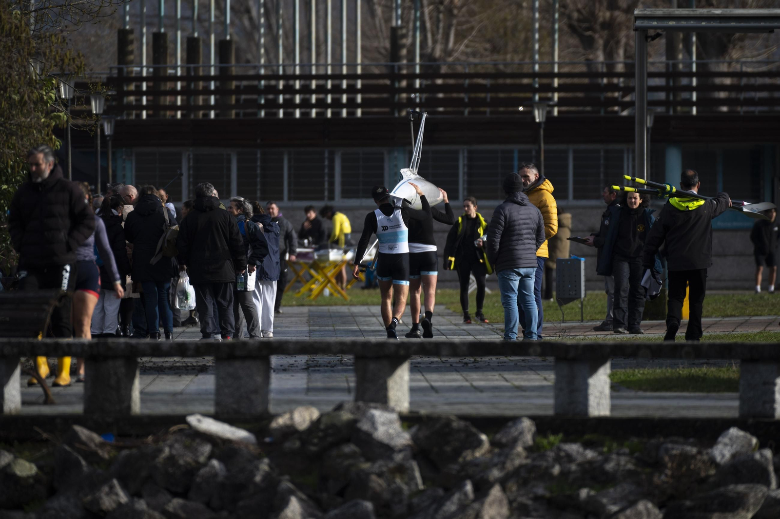 Galería | Castrelo de Miño disfruta con el Campeonato Gallego de Remo de larga distancia