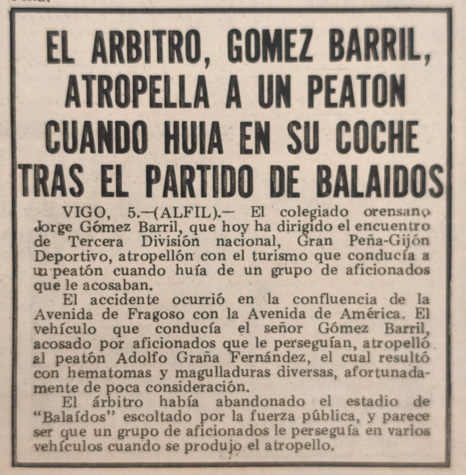 6 de septiembre de 1976.