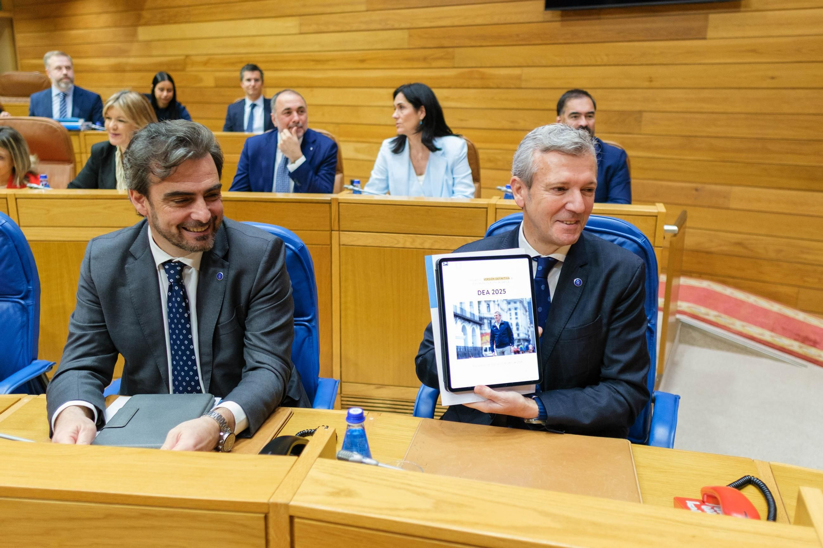 El presidente de la Xunta, Alfonso Rueda