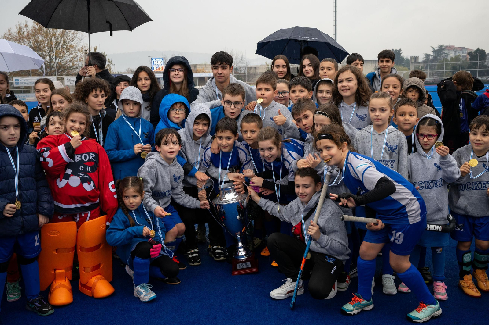 Galería | El Hockey hierba celebra sus finales de Copa Diputación con las categorías base