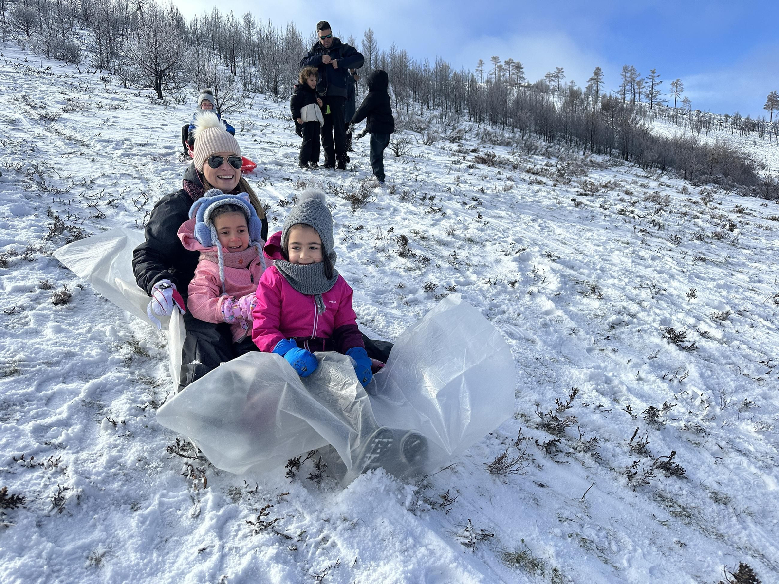 Os mais pequenos disfutan do día