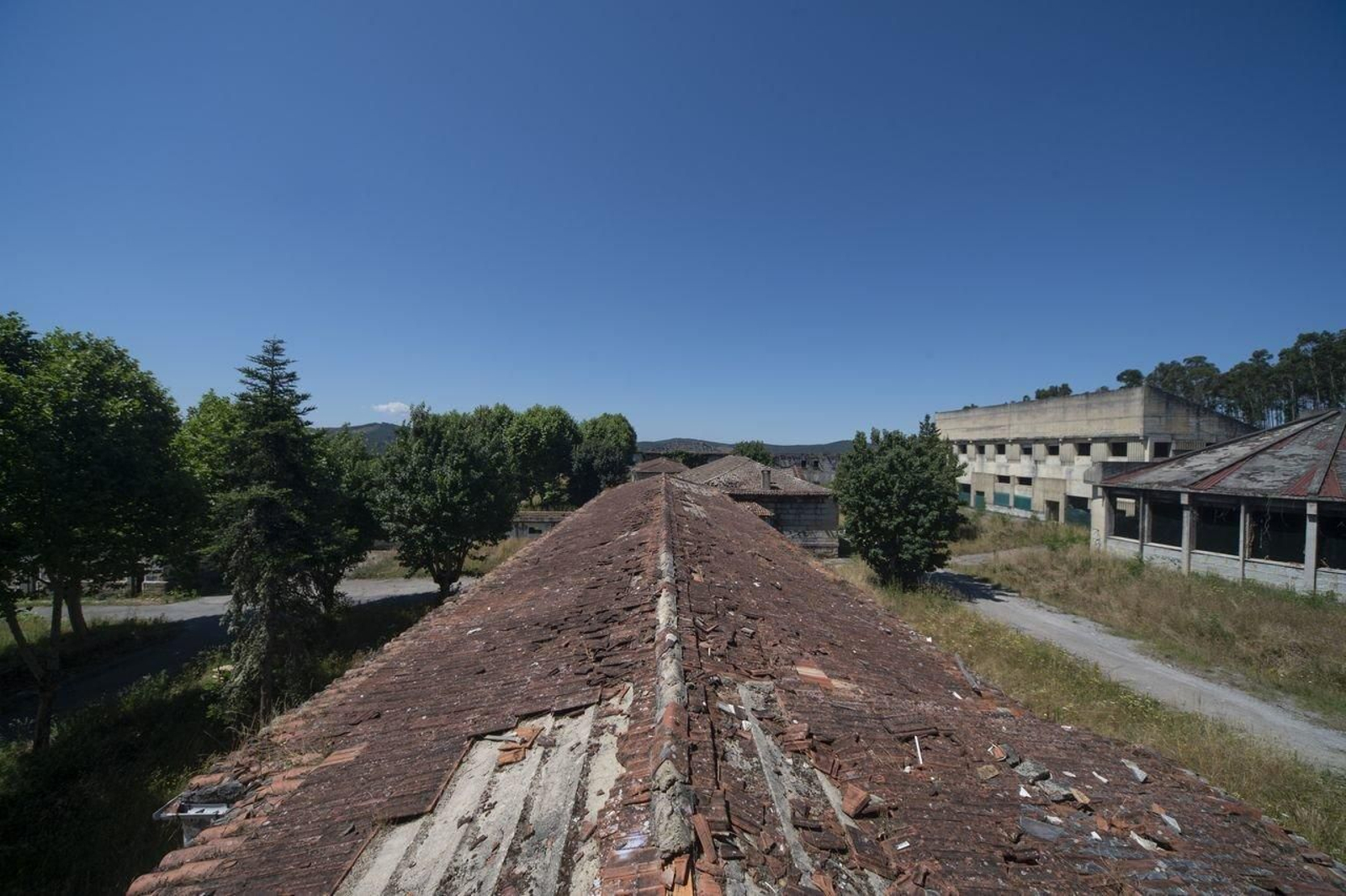 La instalación, vista desde fuera
