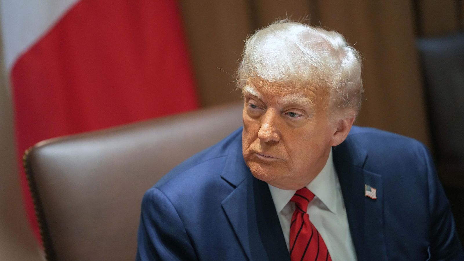 El presidente de los Estados Unidos, Donald Trump