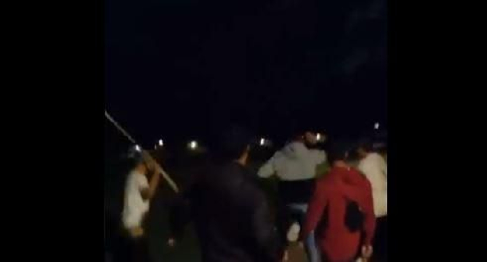 Captura del vídeo de la agresión.