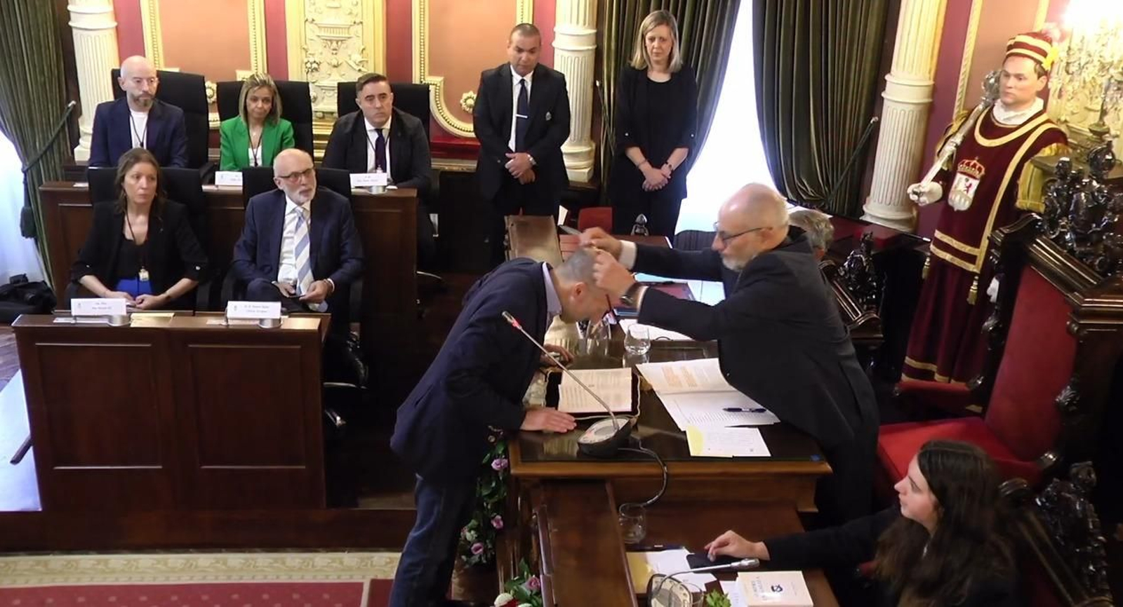 Gonzalo Perez Jácome con Paco Rodríguez