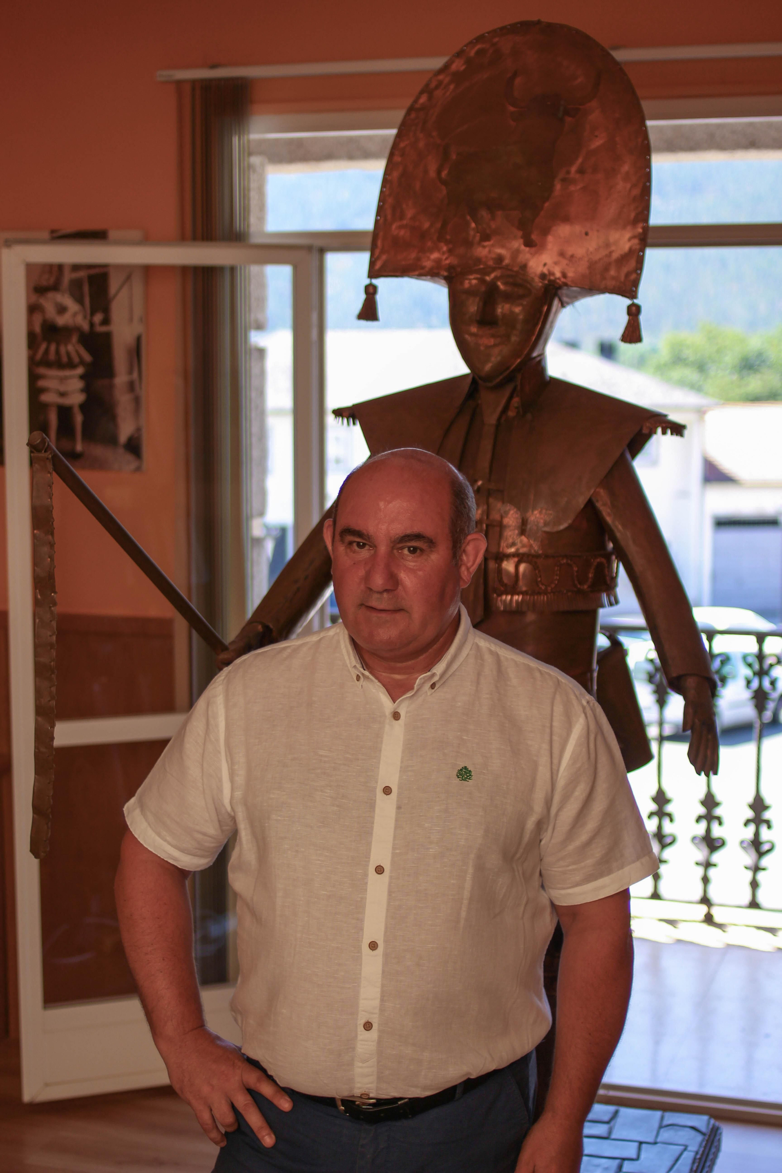 El regidor local de Laza, Ramón Barreal Novo.