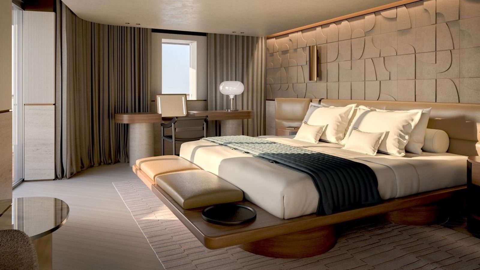 Una de las suites del Explora III