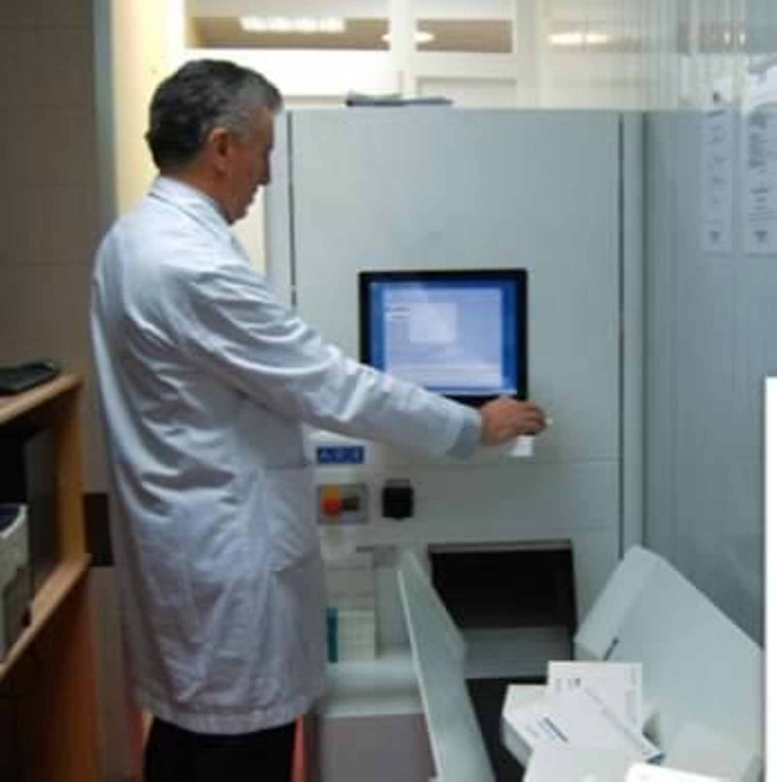 Un momento del funcionamiento del nuevo sistema.