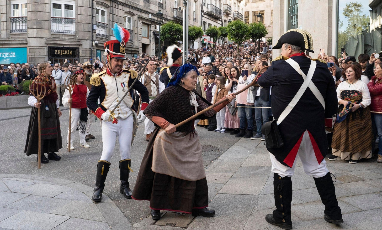 Galería | Vigo revive su heroica Reconquista frente a los franceses