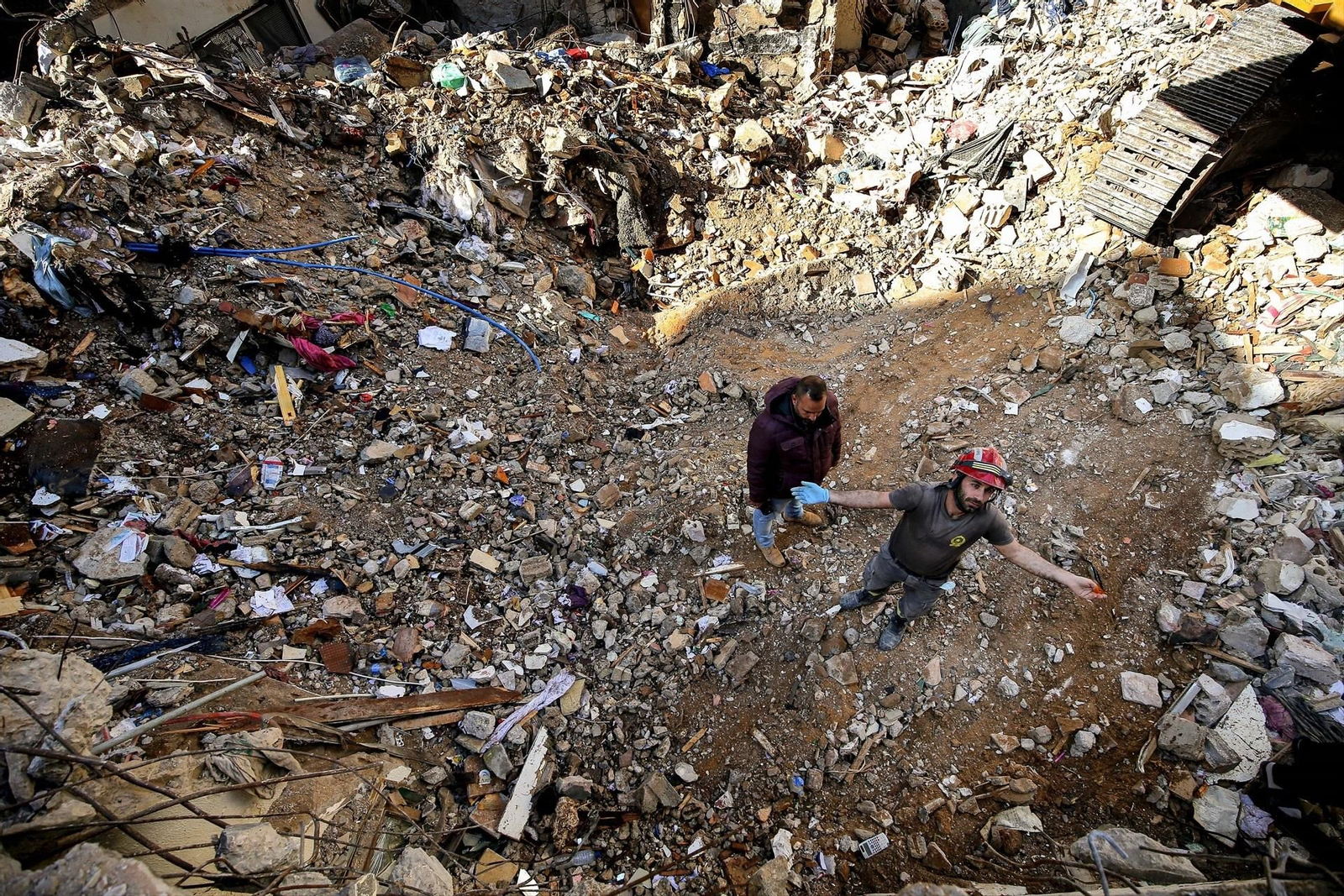 Devastación en Líbano