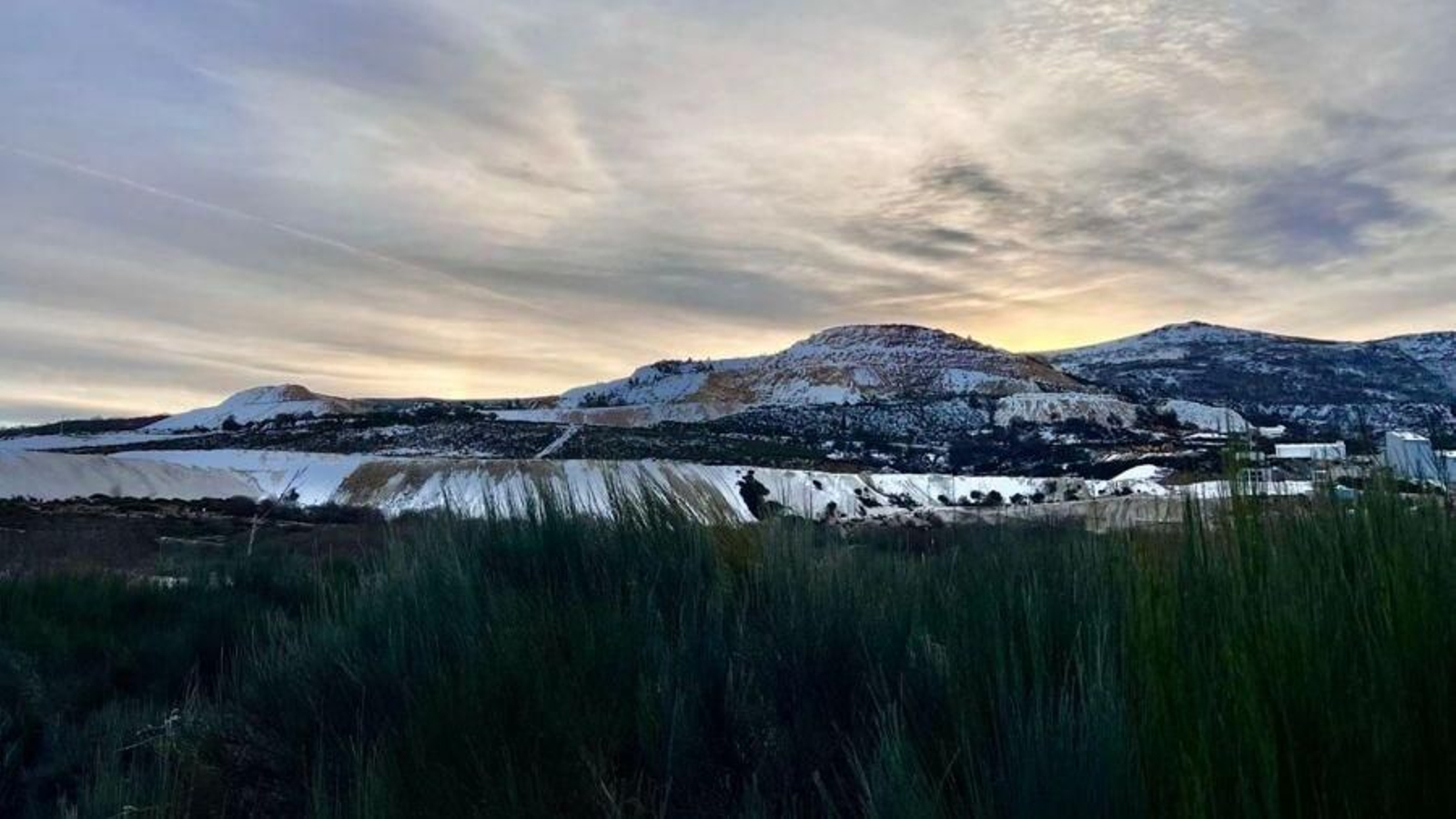 Explotación minera de Penouta, en el concello de Viana do Bolo.