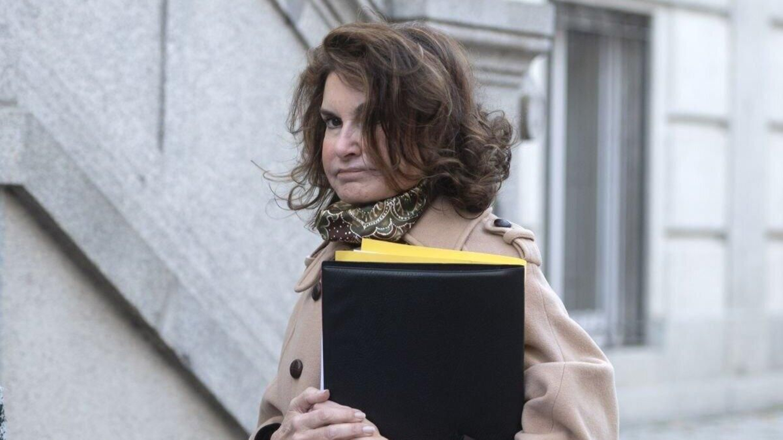 La jefa de la Fiscalía Provincial de Madrid, Pilar Rodríguez, a su llegada al Tribunal Supremo.