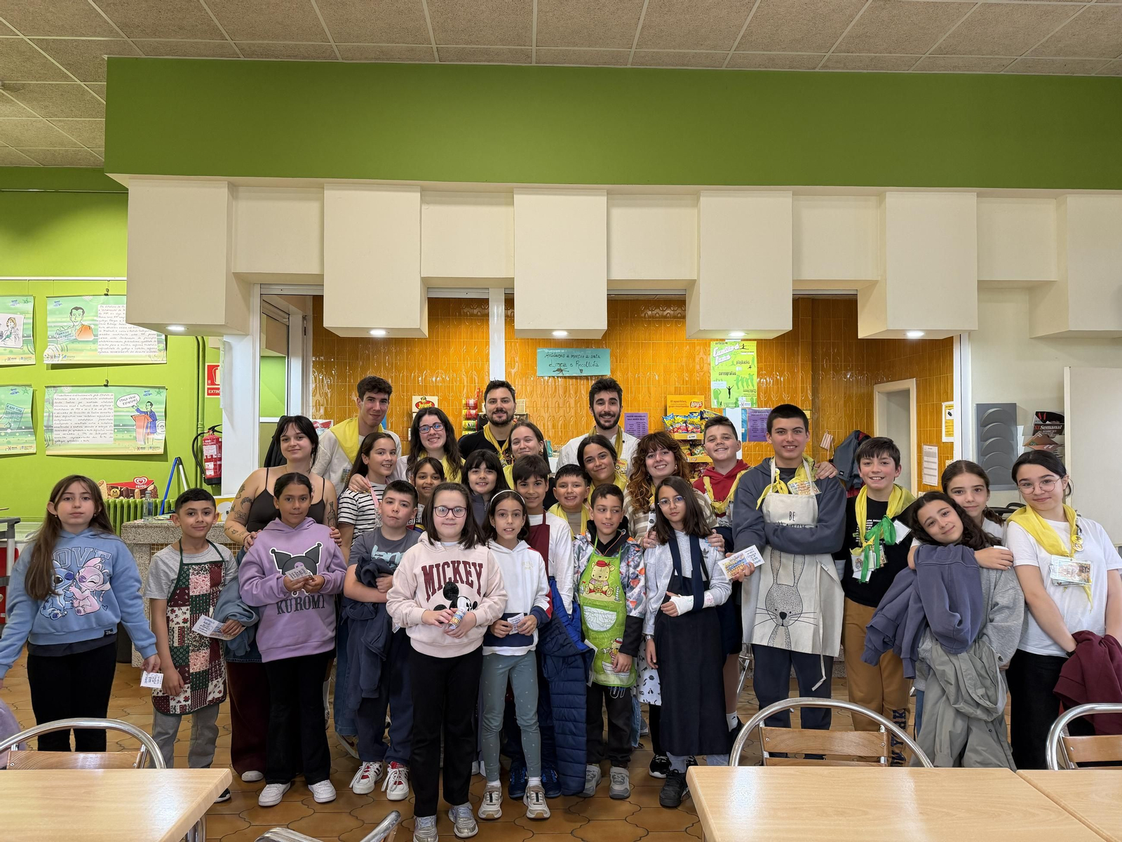 Diversión e sabor entre fogóns en Amencer