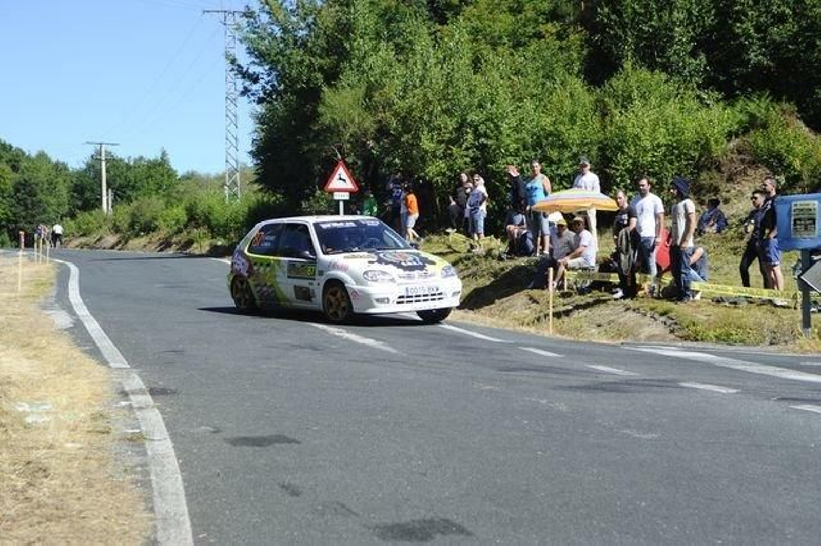 Diego Vázquez, acompañado en la temporada 2017 por Alva Jardón, es un habitual del Rally de Ourense.