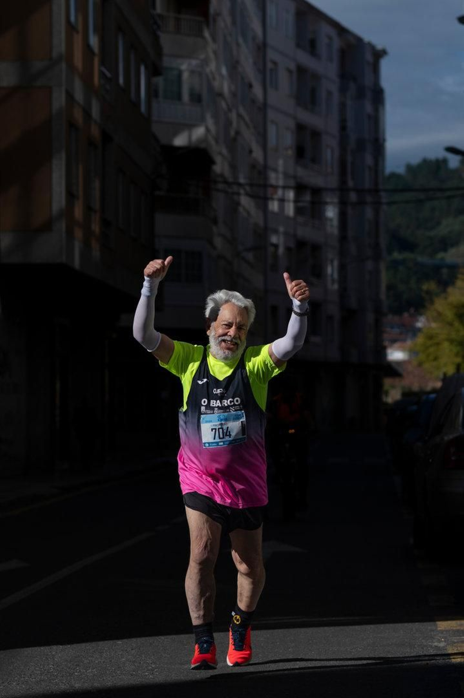La victoria se la llevó cada dorsal.