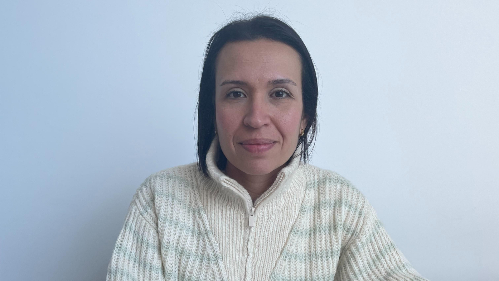 Milexa Marval en el Aula F. (Paula Palomanes)