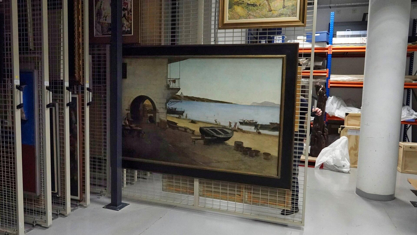 Colección de fondos pictóricos del Marco.