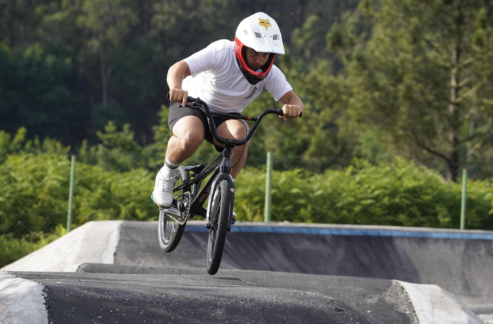 Galería | El pumptrack, protagonista en la sesión de +Deporte Atlántico