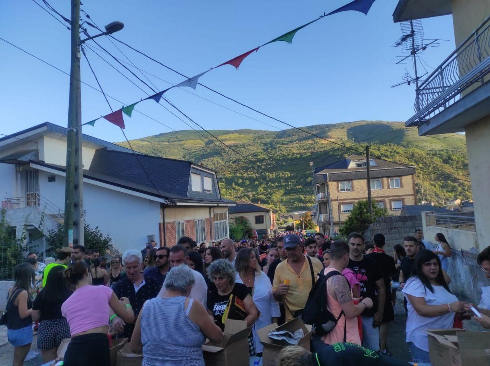 Festa das covas en Vilamartín de Valdeorras.