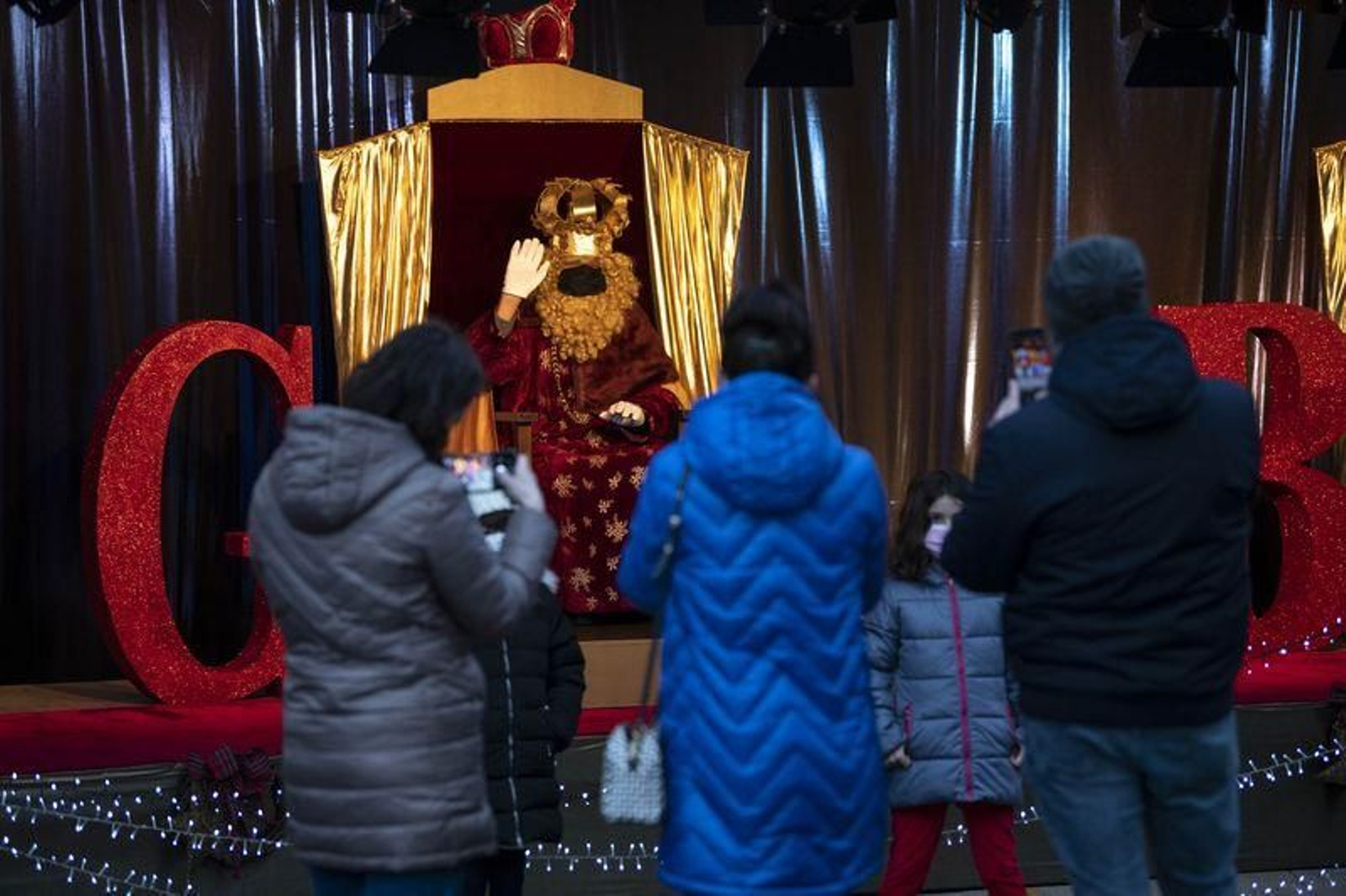 Recepción dos Reis Magos en Allariz // FOTO: ÓSCAR PINAL