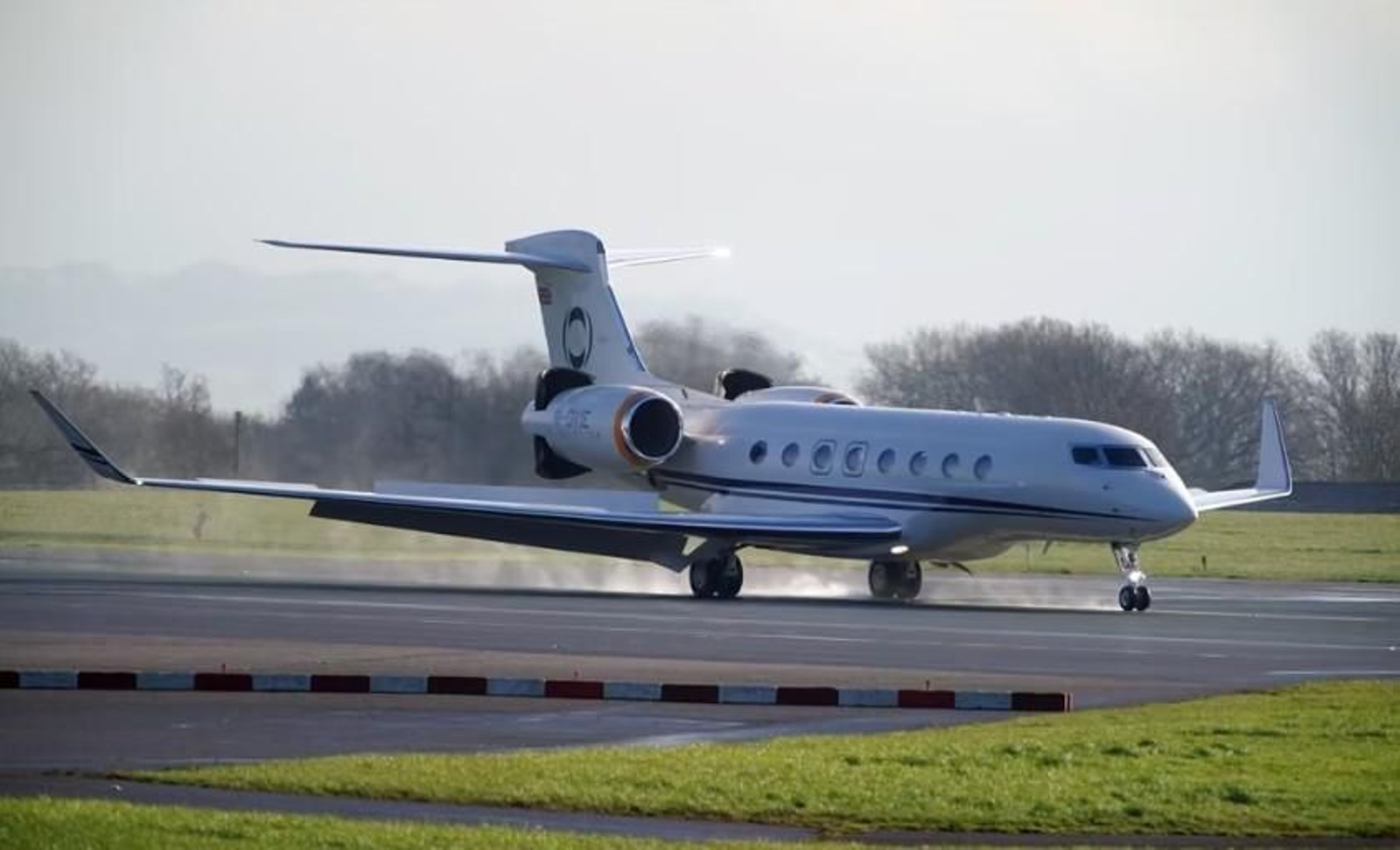 Imagen de archivo de un avión privado Gulfstream.