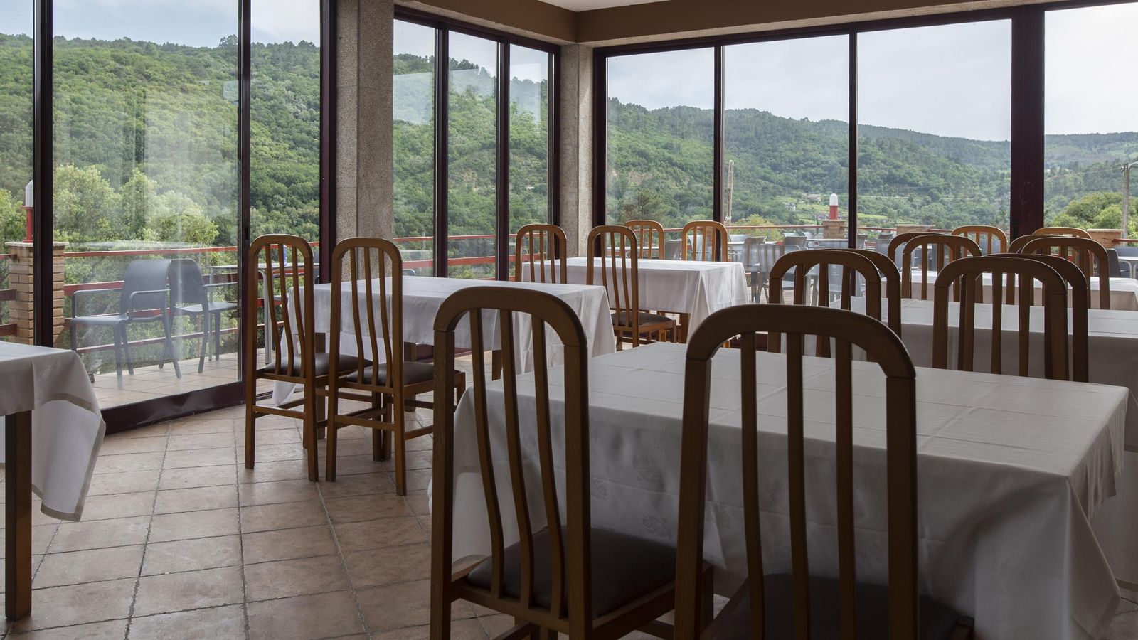 Comedor del Hotel Termas Camino Real.
