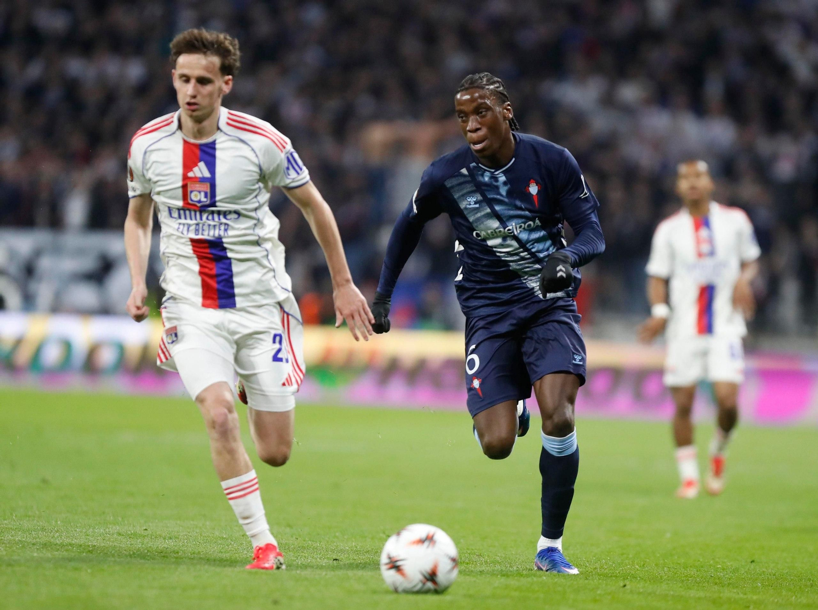 Galería | El partido de vuelta de Europa League Lyon-Celta