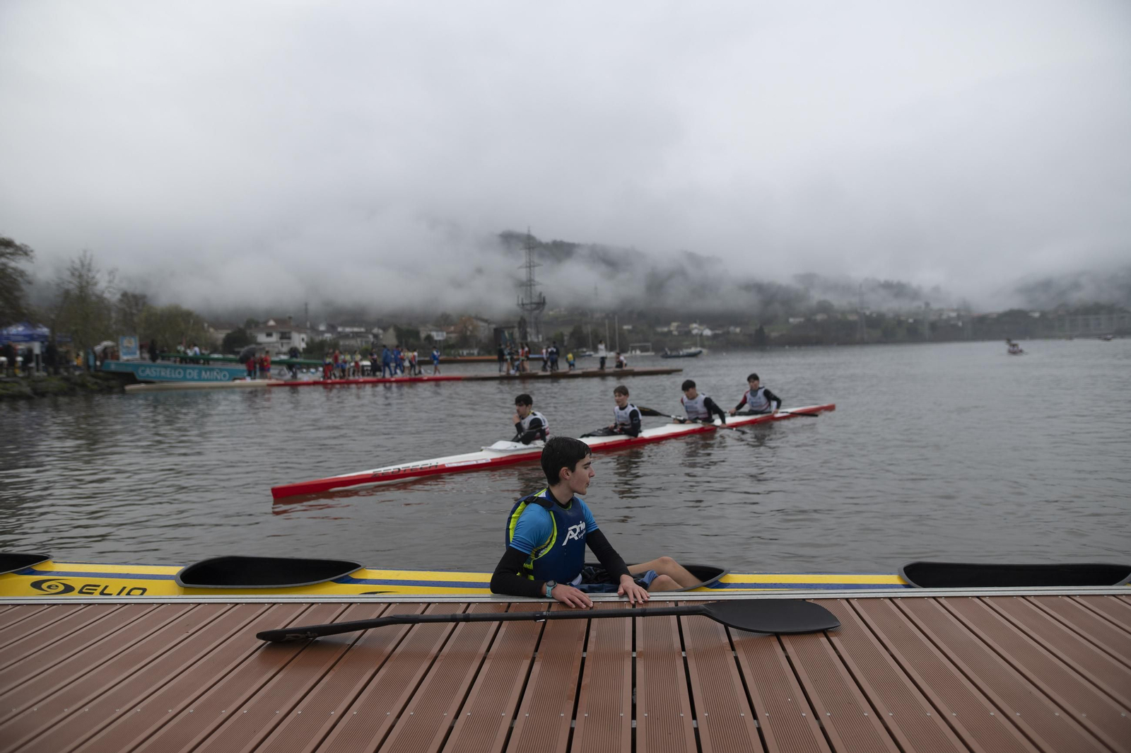 Galería | Castrelo fue el centro del piragüismo gallego