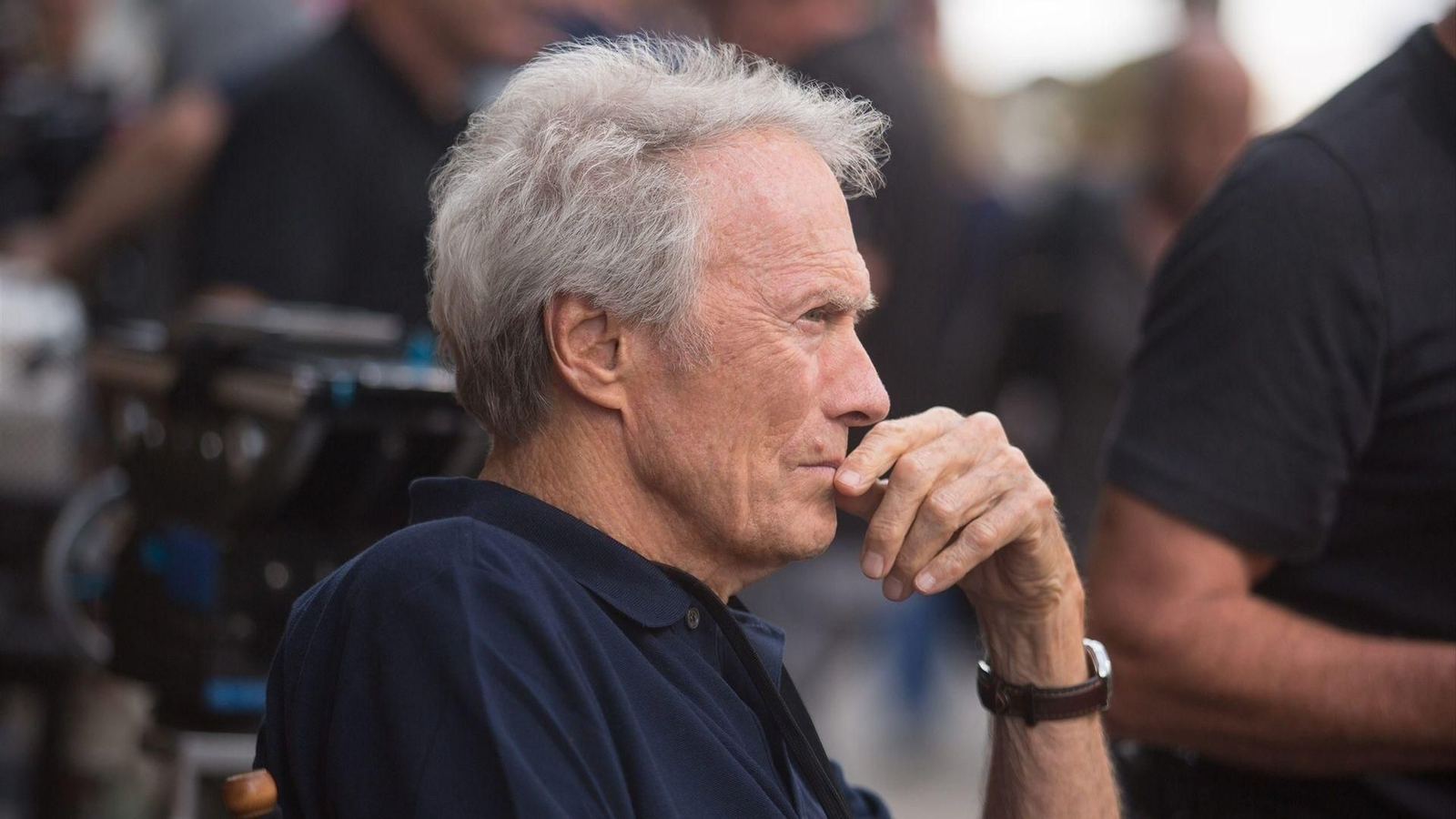 Clint Eastwood, en un set de rodaje, en una imagen de archivo.