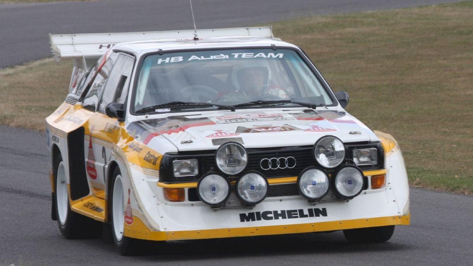 Un Audi modelo Quattro S1